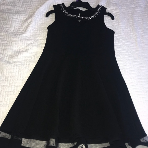 black dress children's place